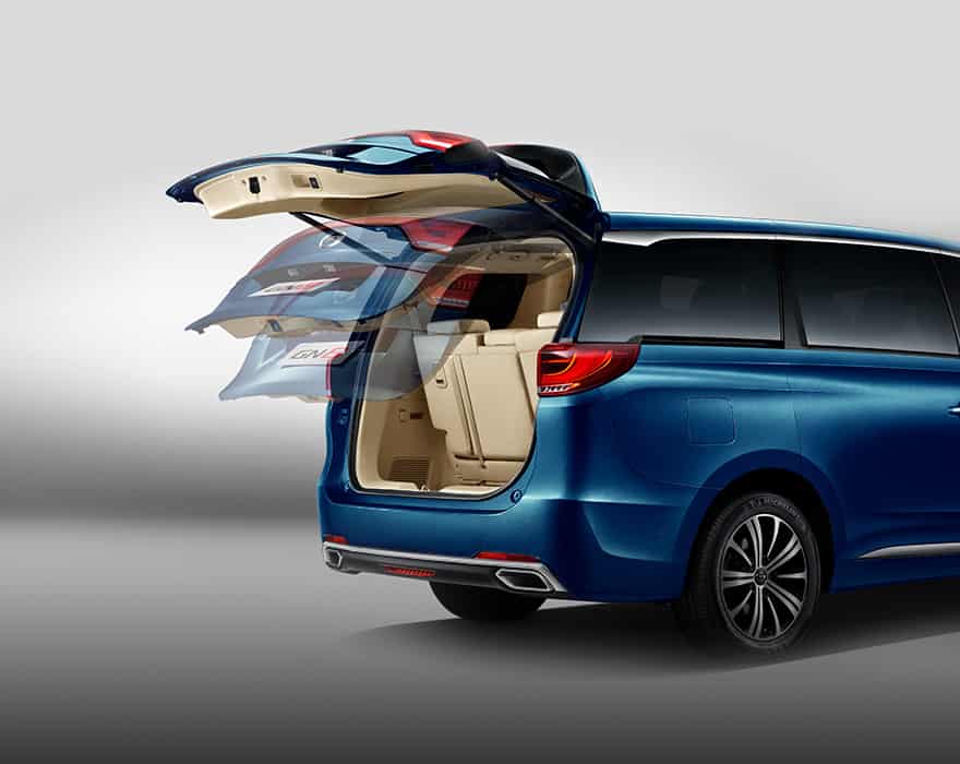 Easy open power liftgate