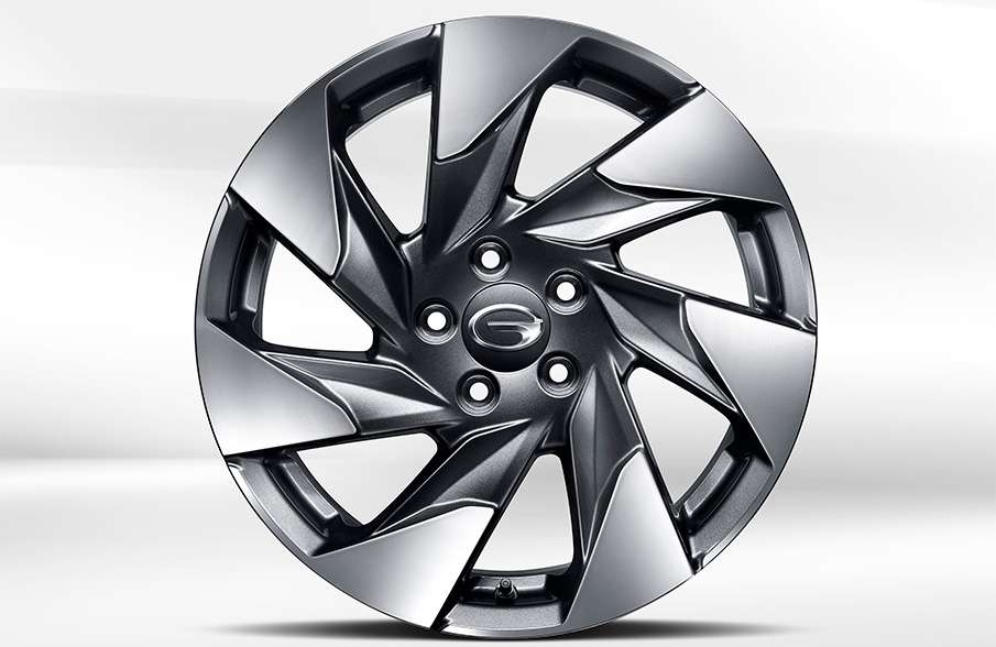 17" aluminum alloy wheels